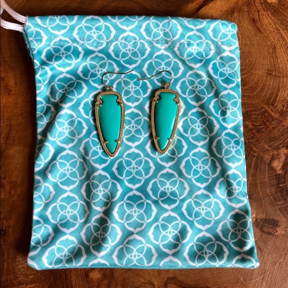 Kendra Scott turquoise earrings!